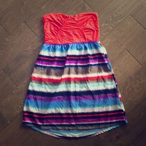 Roxy strapless dress
